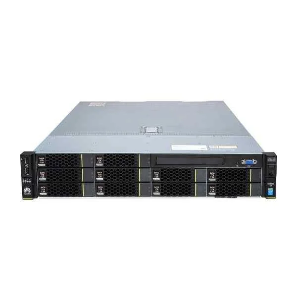 Huawei RH2288H V3 Rack Server, Intel Xeon E5-2600 V3 series CPU, 24 DDR4 DIMMs, RAID, Energy efficiency, hot-swappable fan modules, 2 hot-swappable power supplies